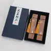 Marcadores de Madera Estilo Zen Chino, Regalos Pequeños Culturales y Creativos Personalizados, Souvenirs de Viaje, Marcadores Literarios Estilo Antiguo de Secuoya