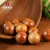 Grânulos de pau-rosa amarelo grânulos soltos madeira de pau-rosa grânulos de Buda madeira DIY contas para amarrar pulseira grânulos de Buda madeira de sândalo contas de brincar culturais fonte