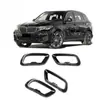 X5 Guerrero Negro Garganta de Cola de Metal Adecuada Garganta de Cola Modificada para Serie 7X3 Serie 5 Decoración Marco Serie 3 BMW Serie Otros