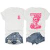 Caro difícil y habla Calavera Divertido Cuello Redondo Camiseta de Mujer Suelta eBay Manga Corta