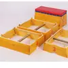 Caja de Entrenamiento de Atletismo de Madera Hecha de Roble, Desmontable en Cinco o Siete Secciones, Caja de Salto para Entrenamiento Deportivo Suministrada por el Fabricante