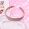 Diadema de Cuero Color Caramelo de 2.5 cm para Mujer Estilo Dopamina Tocado Versátil Accesorios para el Cabello de Estilo Coreano Modelo Más Vendido Transfronterizo