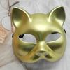 Tendencia Nacional Máscara Estilo Gato Medio Rostro Maquillaje Facial para Niños y Niñas Suministros para Fiesta Baile Actuación Accesorios Venta al por Mayor en Existencia