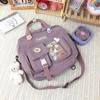 Tutorial bolsa japonesa harajuku bolsa de dor bolsa mensageiro estudante universitário aula mochila escolar mochila ins bolsa de ombro de grande capacidade