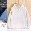 Chaqueta de Forro Polar Pesado de Otoño e Invierno Marca de Moda Color Sólido Sudadera con Capucha para el Trabajo Sudadera Gruesa con Estampado Personalizado
