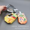 Bolsa de boquilla de papel de aluminio con succión de gelatina personalizada, bolsa de embalaje de suplemento alimenticio para bebés, jugo de frutas y verduras, bolsa de embalaje de yogur de 80 g