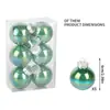 Decoración Navideña Amazon Bolas 6cm En Caja Bolas Navideñas Atmósfera Ventana Centro Comercial Fábrica de Adornos Navideños Venta al por Mayor