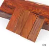 Material de madeira Jacarandá Vermelho Microcôncavo Jacarandá Amarelo Material de contas de selo de cabaça Peça portátil jogável Material de peças pequenas de Jacarandá Material de escultura