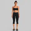 Conjunto de ropa deportiva transfronterizo con hermoso sujetador deportivo de cuello halter en la espalda, conjunto de yoga de secado rápido para correr al aire libre, ciclismo y Pilates