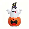 En Stock Calabaza Inflable de Halloween Fantasma Tumbler Decoración de Fiesta Navideña al Aire Libre Linterna de Calabaza de Halloween