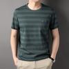Trinta Outono Trinta Outono 2023 Verão Nova Camiseta Masculina Gola Redonda Manga Curta Algodão Moda Camiseta Manga Curta Roupa Masculina
