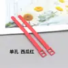 Etiqueta de Equipaje con Lanyard de Hebilla Rectangular de un Agujero de Colores, Anillo para Etiqueta de Información de Maleta, Correa para Maleta de Cabina en 36 Colores