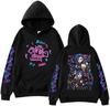Elegancwclow Anime Arcane-Jinx Sudadera Harajuku Hip Hop Pullo