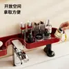 Estante Vertical Multifuncional para Grifo, Organizador de Baño sin Taladro para Almacenamiento Frontal de Lavabo y Espejo