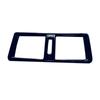 Adecuado para Mitsubishi Outlander 22, marco de salida de aire de escape trasero, pegatina de modificación, salida de aire acondicionado, moldura interior de lentejuelas decorativas