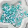 Nuevas Cuentas Mixtas Acrílicas del Mismo Color, Estilos Aleatorios, Material para Pulsera y Collar de Cuentas Hecho a Mano DIY Venta al por Mayor