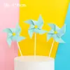 Pacote com 10 Decorações de Bolo Estrela Lua Bola de Pelo Nuvem Inserção Balão Arco-Íris Decoração de Mesa de Sobremesa de Aniversário