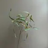 Hojas de Eucalipto Artificiales Tiras de Hojas de Eucalipto Nórdico Decoración Floral Decoración Suave Plantas Verdes Salón de Bodas Arreglos Florales Flores Falsas Transfronterizas
