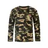 Camiseta de manga larga para hombre, para usar debajo, de primavera y otoño, ropa de otoño, cuello redondo, camiseta elástica Trbottomyy, camiseta deportiva para exteriores, camiseta de base