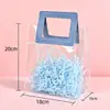 Bolsas de Mano Transparentes de PVC en Stock con un Toque de Lujo para el Festival del Medio Otoño, Día Nacional, Bolsas de Regalo de Cumpleaños y Bolsas de Mano de Plástico para Bodas