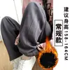Pantalones de chándal grises para mujer Primavera y Otoño 2025 Nuevos de Cintura Alta Pierna Recta Forrados de Felpa Pantalones de Chándal Banana Casual Otoño e Invierno Pantalones de Pierna Ancha