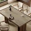 Novo Jogo Americano Estilo Chinês, À Prova d'Água, À Prova de Óleo, Resistente ao Calor, Resistente a Manchas, Lavável, Novo Modelo 2026, Jogo Americano Retangular para Mesa de Centro