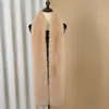 Bufanda de Piel Sintética de Zorro Transfronteriza, Calentador de Cuello Largo Grueso, Chal de Moda Europeo y Americano, Versátil para Otoño e Invierno, Cálido, Venta al por Mayor de Comercio Exterior