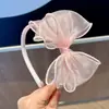 Acessórios de Cabelo Rosa para Meninas Meninas Doces Desenho Animado Fita de Laço Decoração de Cabelo Grampo de Cabelo Faixa de Cabelo Infantil