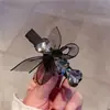 Grampo de Cabelo Cyber Celebrant Super Fada Laço de Strass Penteado para Franja Lateral Penteado Acessório de Cabelo Acessório de Cabelo Prefácio Penteado Lateral para Cabelo Curto