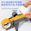 Máquina de Embalagem de Mesa, Cortador de Fita Transparente e Eficaz, Máquina de Selagem de Caixas, Dispensador de Fita para Embalagem