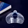 Almohadilla de lactancia de silicona completa del fabricante, cubierta protectora del pezón, cubierta protectora del seno semicircular redonda completa, un par en caja