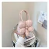 2026 Nuevo Estilo Coreano Lindo Bolso de Hombro de Lunares Blancos y Negros de Gran Capacidad Bolso de Mano Versátil Casual para Viajes para Mujeres