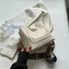 A bolsa de balde popular deste ano para mulheres, nova coleção outono e inverno 2022, bolsa mensageira retrô versátil, bolsa de ombro com textura de alta qualidade