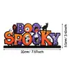 Decoraciones de Mesa de Madera Felices Halloween Transfronterizas Dulce o Truco Señal de Fantasma Boo Calabaza Bruja