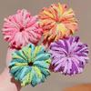 Elástico de cabelo infantil não machuca o cabelo, boa elasticidade, elástico de cabelo de bebê cor de renda, corda de cabelo para meninas, acessório de cabeça, atacado