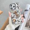 Anime One Piece Gear Five Luffy Trafalgar Law iPhone 15 Anti-Caídas PC Duro Carcasa Protectora Apple 17