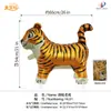 Globos de Animales con Rueda para Caminar - Papel de Aluminio Aleado, Juguetes para Cumpleaños de Niños, Artículos Populares del Mercado Nocturno, Puestos de Festival, Venta al por Mayor de Fábrica