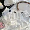 Amor Suave~Lencería Sexy de Encaje Francés para Niñas, Transpirable y Cómoda, Bragas de Cobertura Total en Cadera, Shorts de Cintura Baja