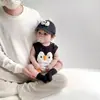 Roupas de Bebê Verão 2026 Novo Macacão Sem Mangas Desenho Animado para Meninos e Meninas Body Fino Roupa Infantil