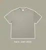 Camiseta de Manga Corta Holgada Oversize Cuello Redondo Pesada Transfronteriza Estilo Hip-Hop Americano Marca de Moda Versátil para Hombre