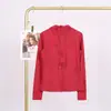 Jaqueta com Capuz Lulu em Estoque com Etiqueta, Entrega Direta, Roupa para Corrida e Yoga, Cardigan Esportivo Slim-Fit com Zíper