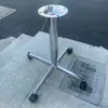 Haste de suporte para perna de balcão de bar, perna de mesa, pé de balcão de bar, perna de mesa de jantar, perna redonda, perna em forma de trompete, perna de armário, haste de balcão de bar