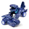Modelo de coche de dinosaurio transfronterizo juguete de deformación para niños puesto puesto de coches de inercia para niños fábrica mayorista
