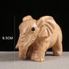Fornecedores Fabricantes Escultura em Madeira de Mogno Elefante Auspicioso Desejoso Enfeites para Brincar Grande Favoravelmente