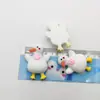 Nuevos lindos súper lindos accesorios de joyería de resina de pato carcasa de teléfono móvil accesorios para el cabello Taza accesorios diy material