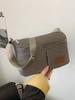 Bolso Cruzado de Gran Capacidad de Gama Alta para Viajes Diarios de Mujeres 2026 Nuevo de Verano Bolso Cuadrado Pequeño Bolso de Hombro de Lona