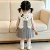 Vestido de Punto para Niña, Nuevo Estilo Otoño/Invierno, Vestido Suéter Chaleco de Conejo con Orejas Largas para Bebé, Lindo Diseño de Hombros Descubiertos