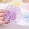 Popular Flor de Lantejoulas de Malha Acessórios de Cabelo Infantil DIY Feito à Mão Roupas Sapatos Meias Materiais de Decoração de Bolsa Customização