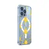 Funda de Teléfono Pintada a Mano con Temática del Sol Más Vendida Transfronteriza Adecuada para Apple 18Pm Transparente Magnética iPhone 17 Funda Protectora Anticaídas