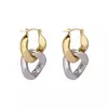2026 Argola de Corrente Exquisita Design Versátil Senso de Estilo Temperamento Nicho High-End Brincos de Prata Joia para Orelha Mulheres Verão Banhado a Ouro